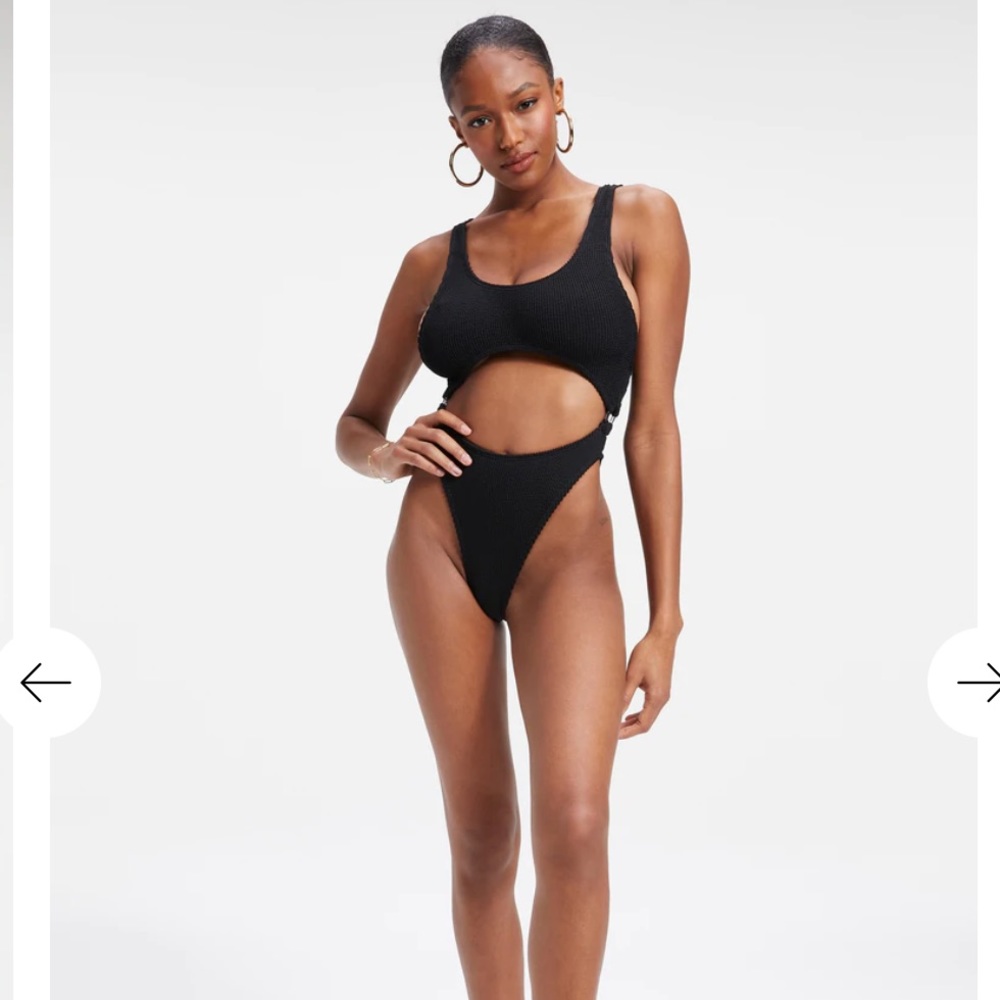 Good American Crinkle Monokini